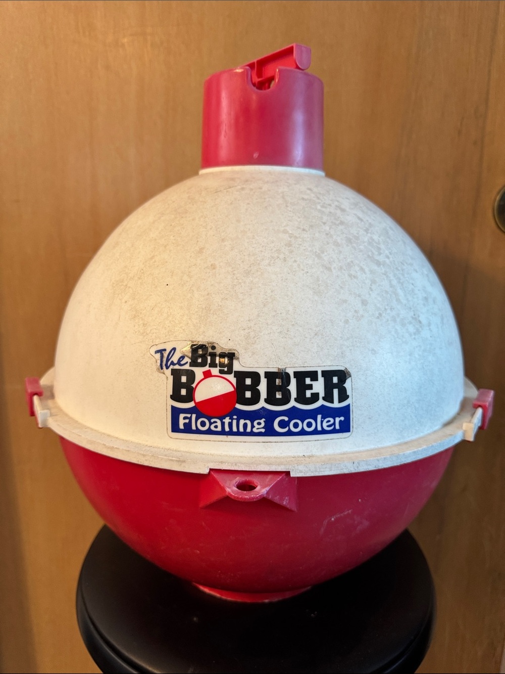 The Big Bobber Floating Cooler Novelty Ice Chest 
Relaxing Water-Based Activity